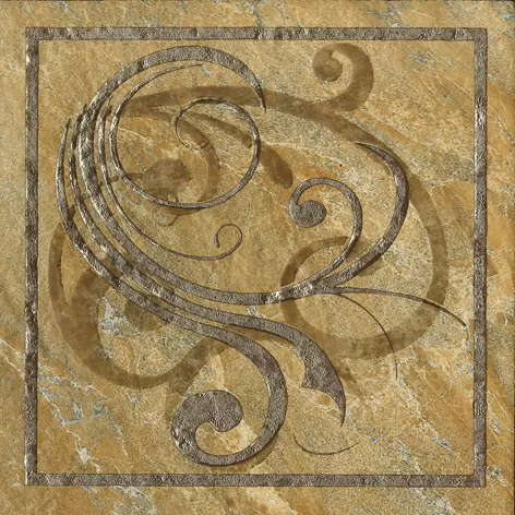 Керамогранит 58143 Angolo Classic Gold 20x20
