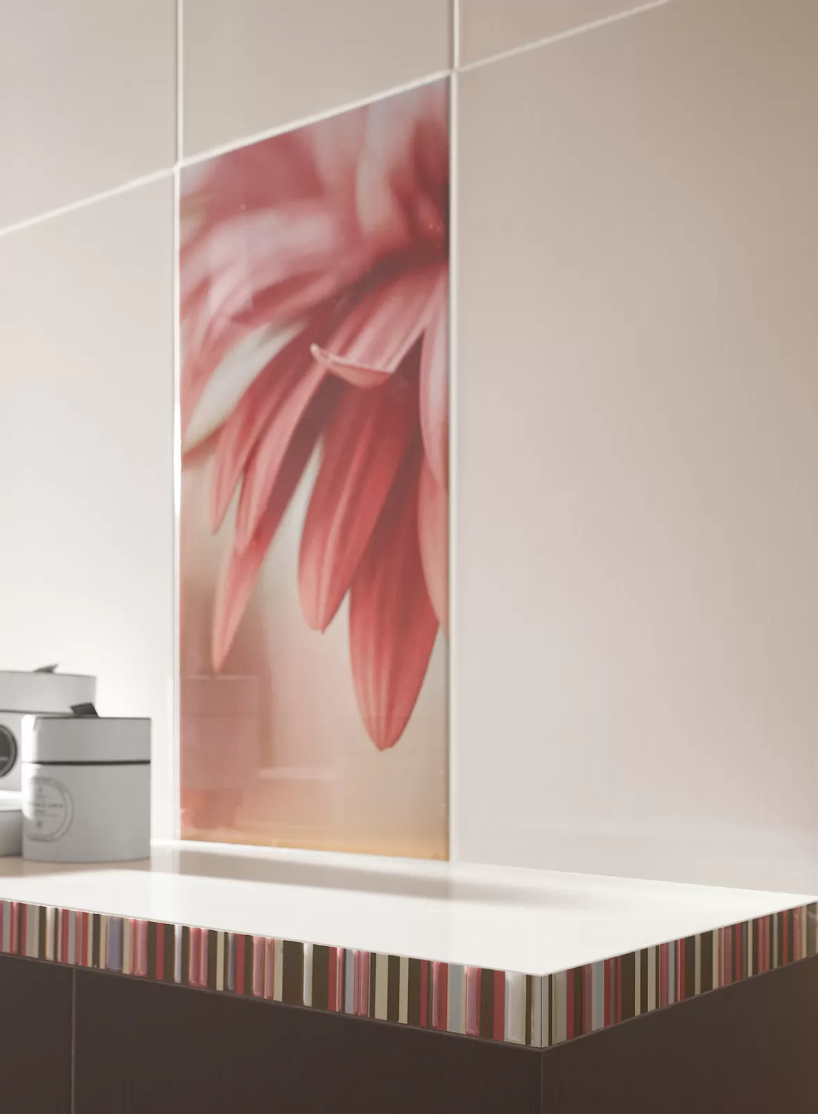 Плитка Sorenta mocca durst kwiaty В Декор 30x60