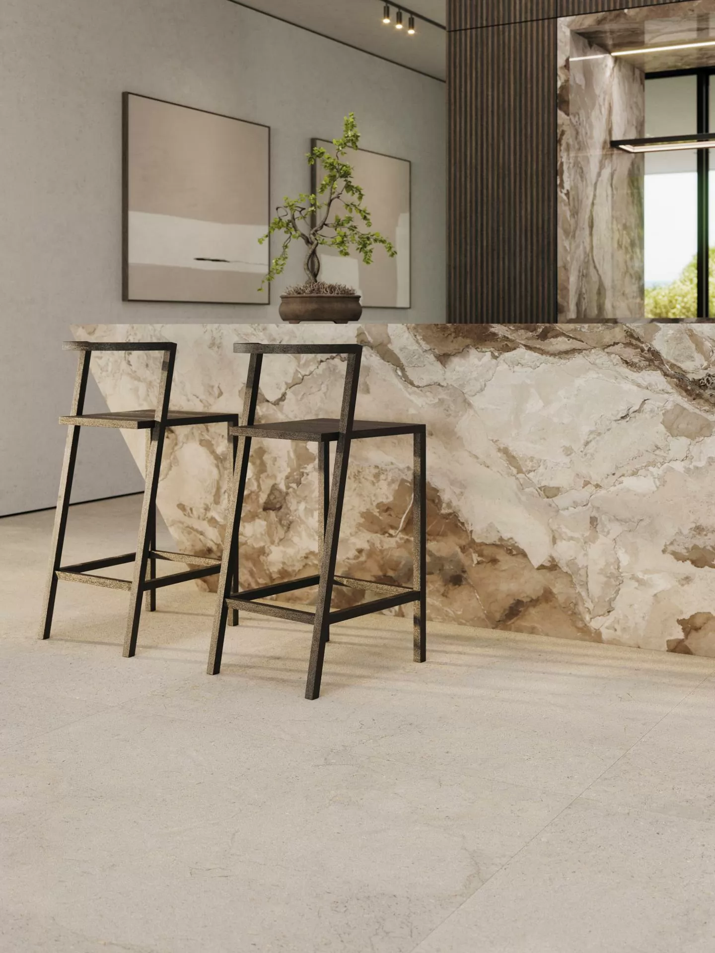 Плитка 100347980 Dorcia Bone 59,6x150