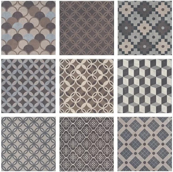 Керамогранит SG1577N Карнаби-стрит орнамент 20х20