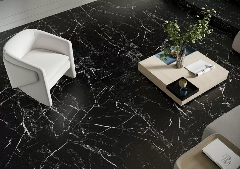 Керамогранит Marmo Morocco Black Rect R9 59,7х119,7
