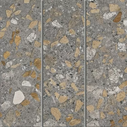 Керамогранит SG184/001 Терраццо коричневый мозаичный 14,7х14,7