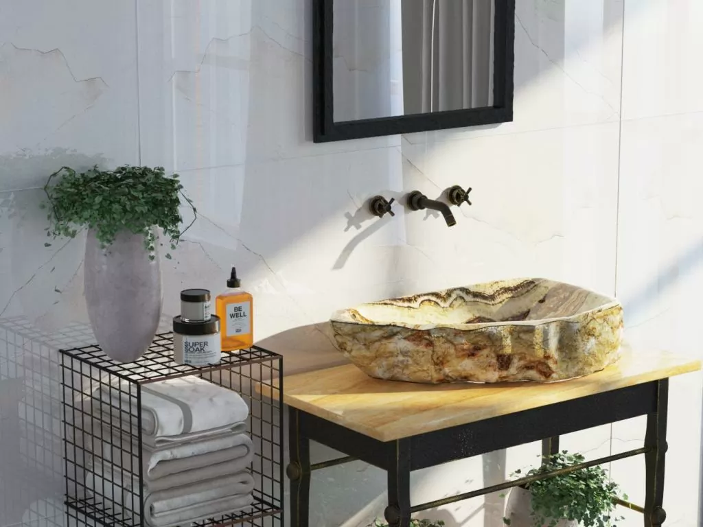 Керамогранит 4543 White Onyx Polished 60*120