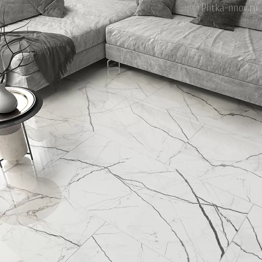 Керамогранит Atlantis Black Sugar Carving 60x120