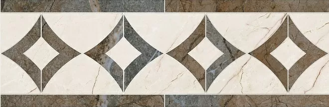 Керамогранит ID112T Бордюр Театро наборный 50,2x16,5x8,5