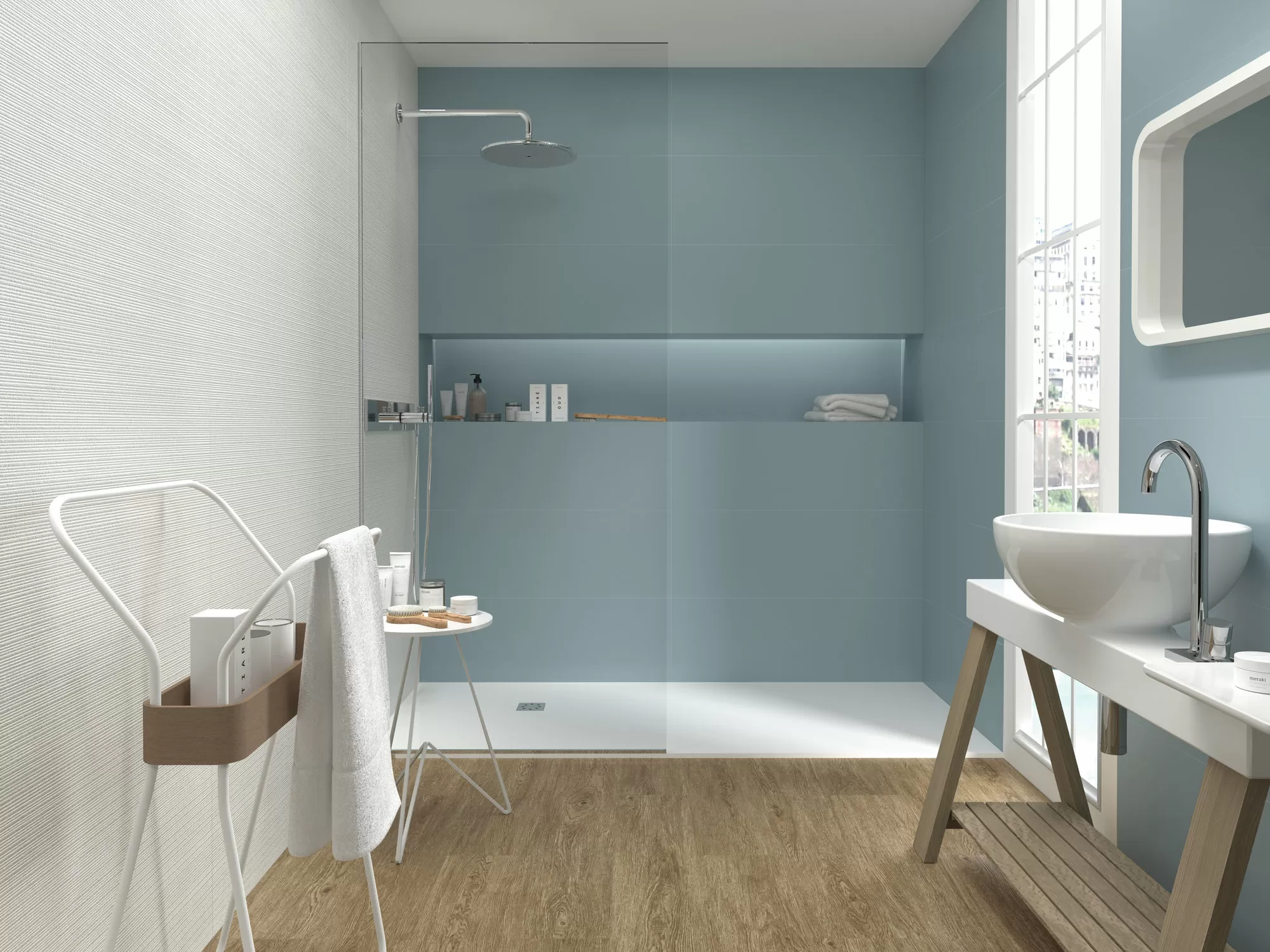 Плитка Cloud Turquoise 35х100