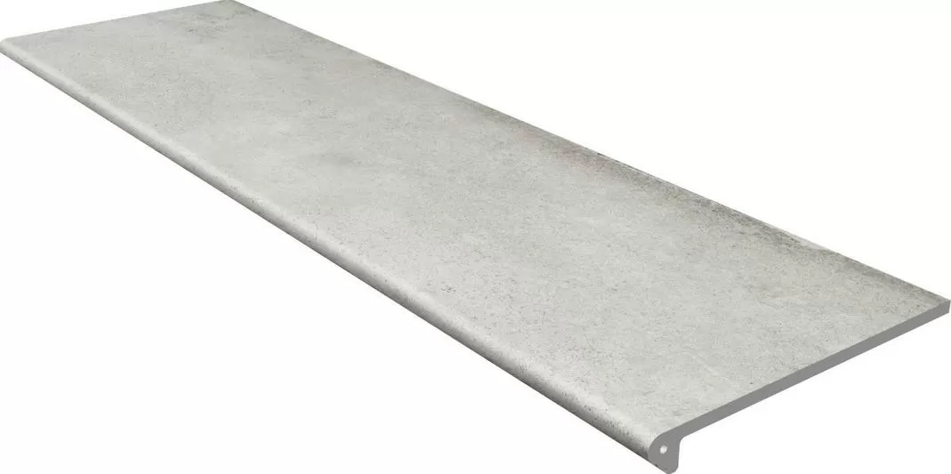 Клинкерная плитка Ступень фронтальная Urban Anti-Slip Blanco Smooth 33*120