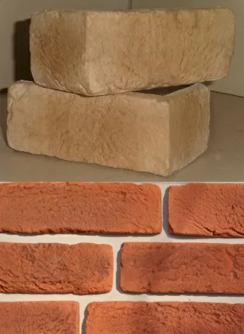 Искусственный камень Эльзас 03 угол 22.5х7.5(21.5х6.5)x6.5x 6(10)