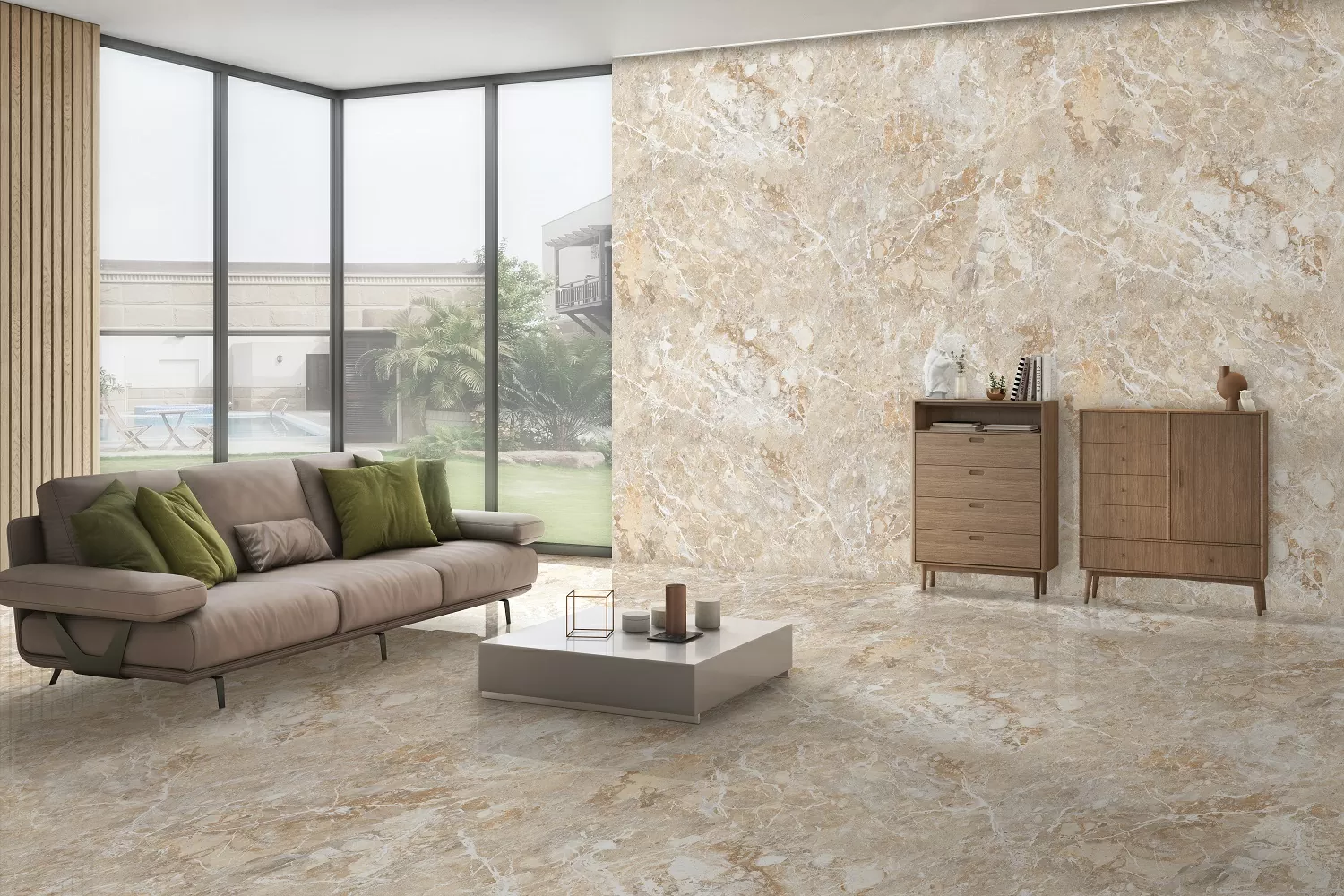 Керамогранит Breccia Boreale Brown Infinia Sugar Carving 60х120