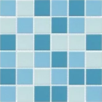 Мозаика 80051.3H Mosaic Blue-Light Blue-Aqua Blue 5x5 30x30