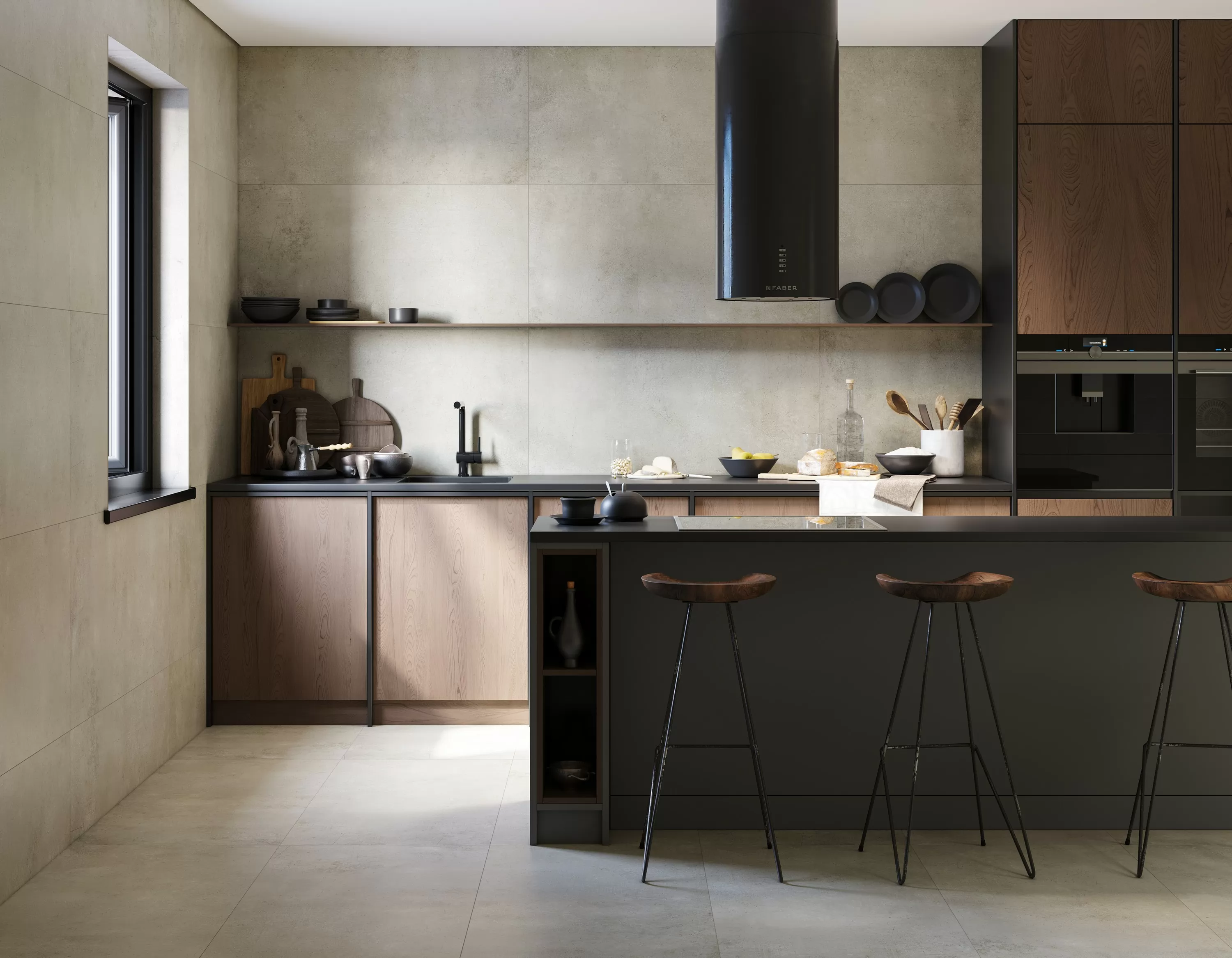 Керамогранит K-2013/MR/p01 Fabrika Grey 76х600x9