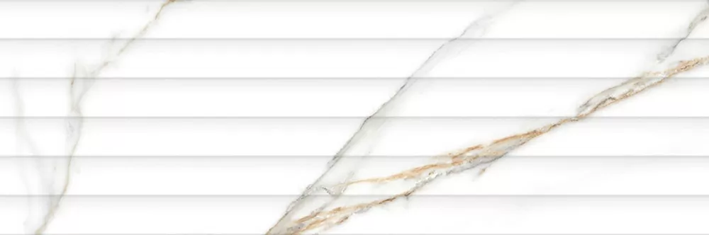 Плитка Statuario Iron Ore Linea Glossy 30x90x1,05