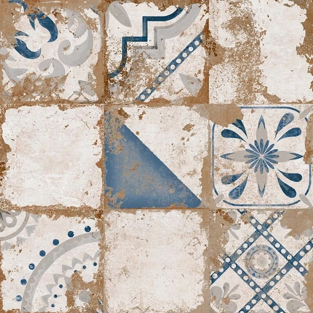 Керамогранит Memory 7 Azul Brillo 58x58