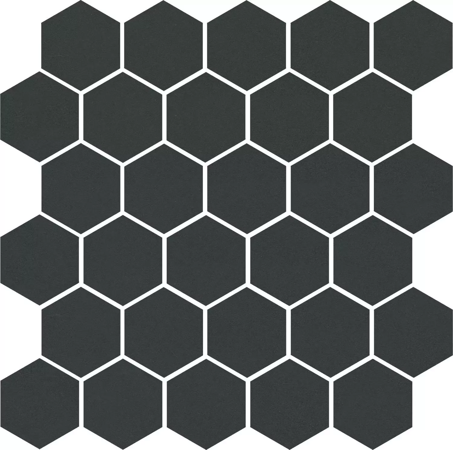 Керамогранит 63001 Агуста черный натуральный (из 30 частей) R10 29,7х29,8