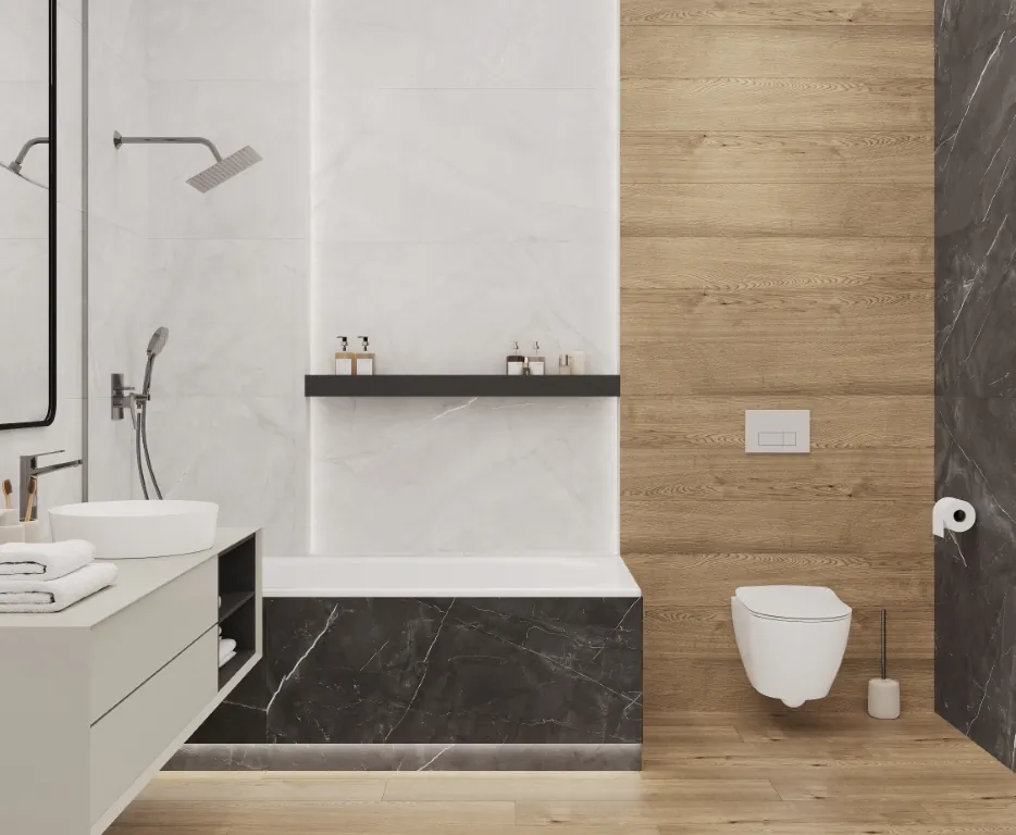 Керамогранит LP6012G0011R Timeless Pearl светло-серый матовый карвинг 59,5х119,1