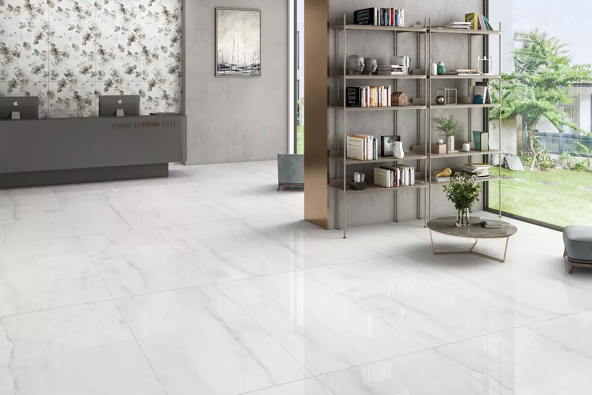 Керамогранит Rivanta Beige Decor Glossy 60x120