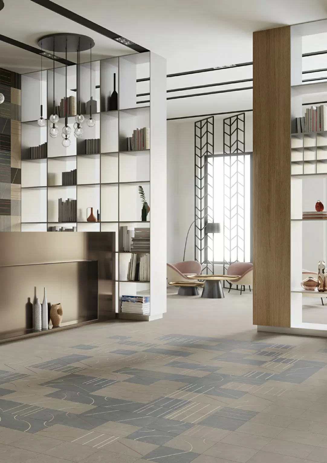 Керамогранит SG1592N Матрикс антрацит 20*20