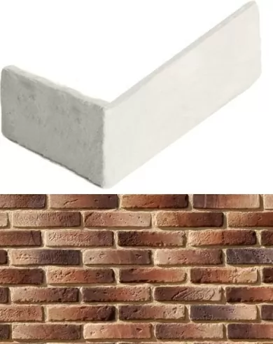 Искусственный камень 338-45 Йорк брик угол 8x17,5x4,7