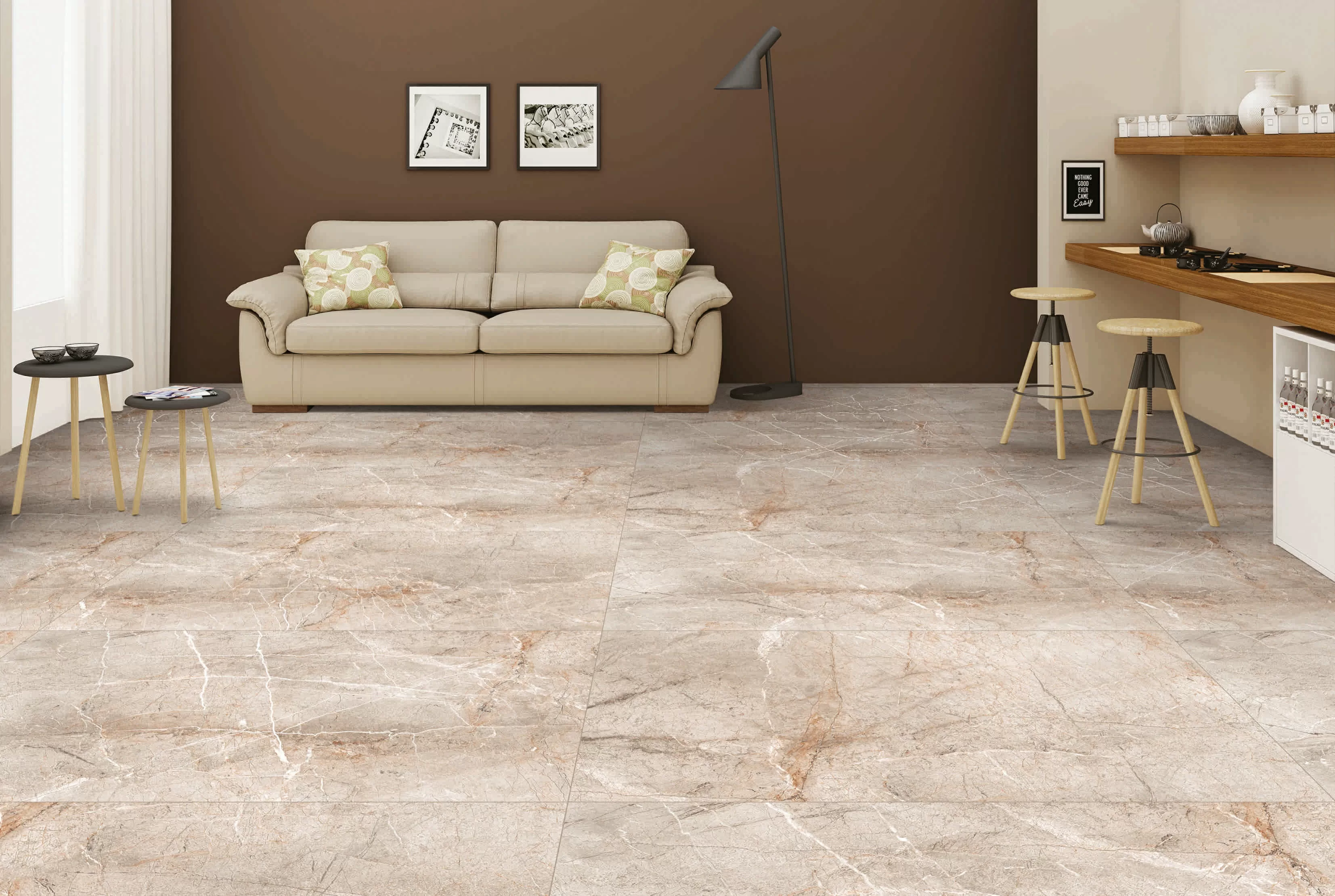 Керамогранит 106 Ivory Metallic 60x120
