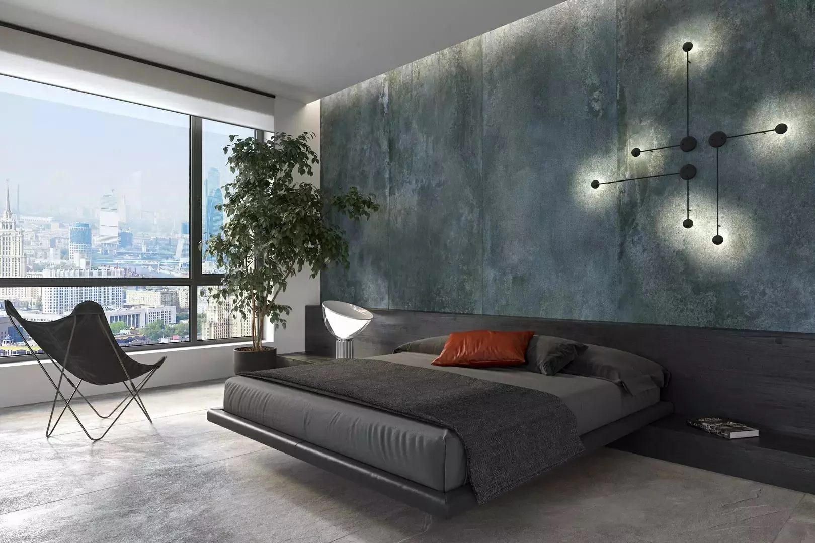 Керамогранит SG070800R6 Slate Antracite 119.5x320х6