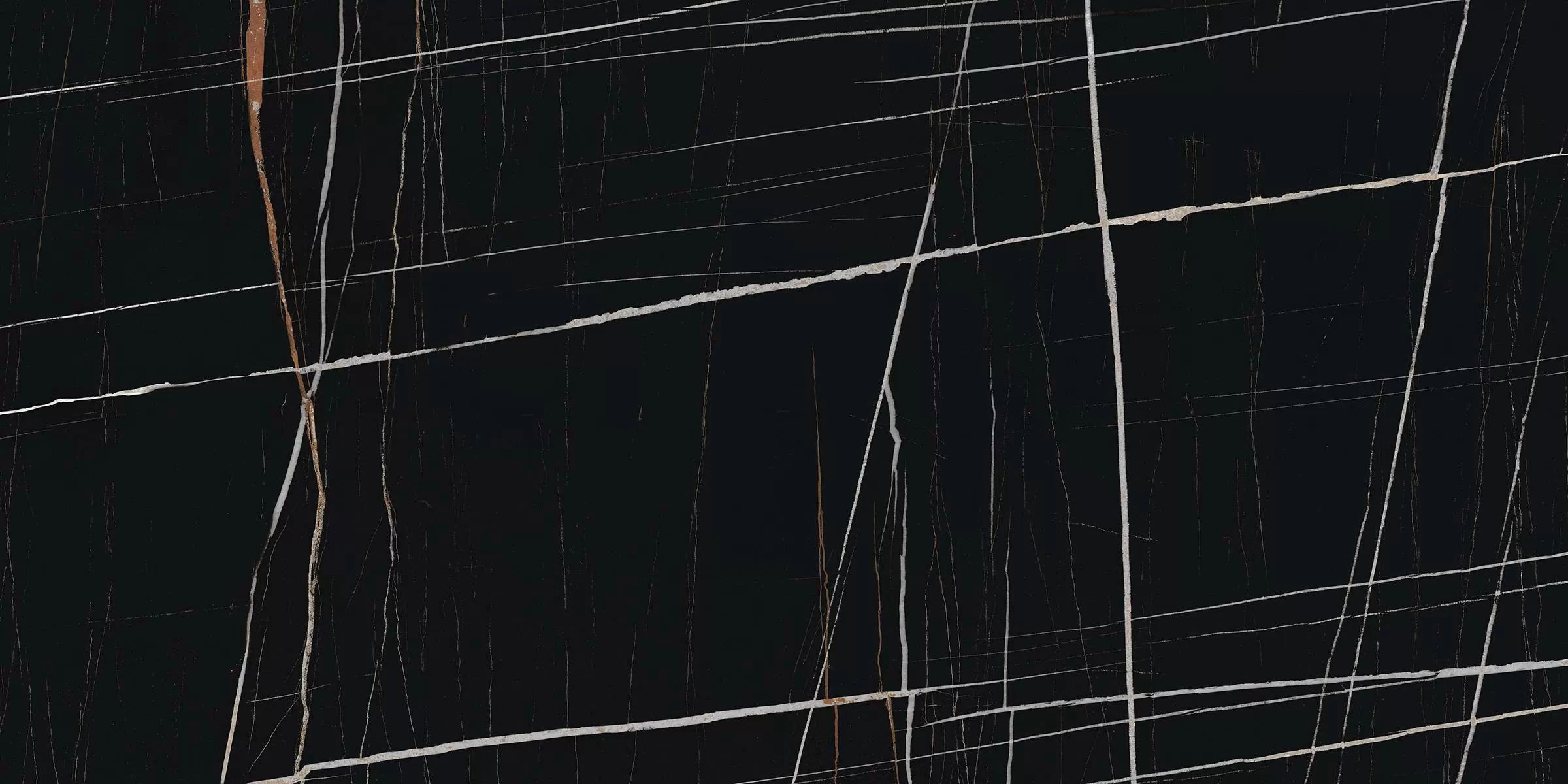 Керамогранит K-1004/MR Marble Trend Nero Dorato 600x1200x10