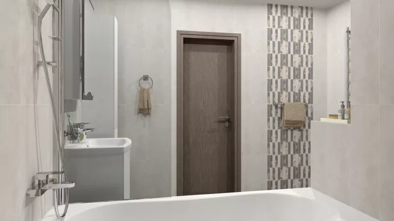 Керамогранит Fiori Grigio светло-серый 6246-0066 (6046-0196) 45х45