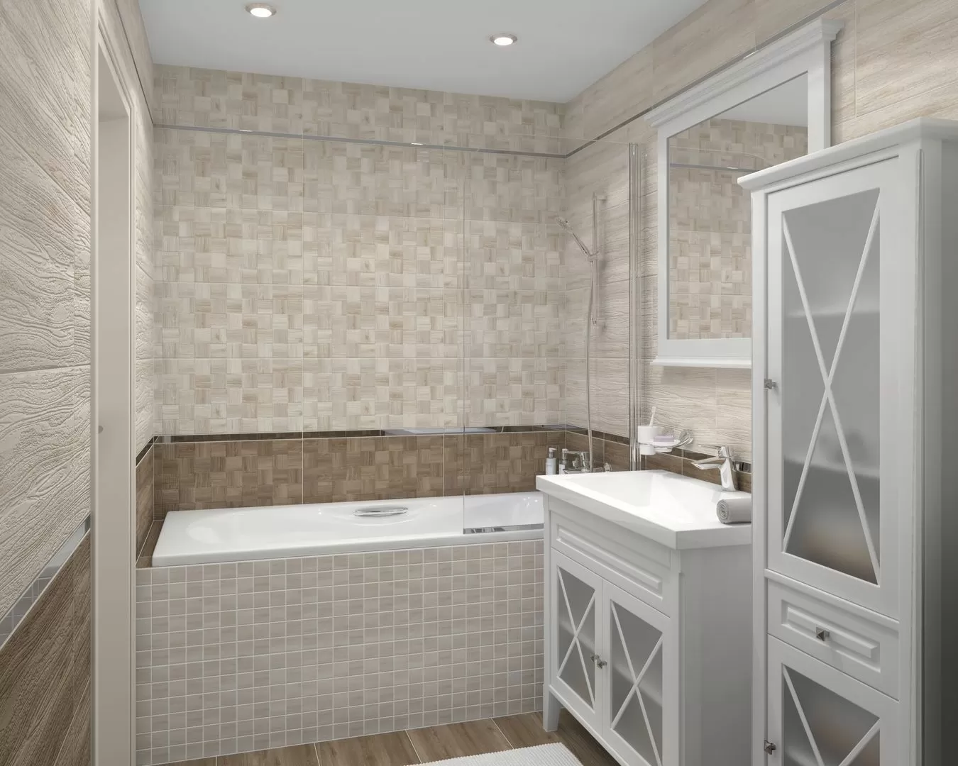 Керамогранит Timber бежевый 30х60