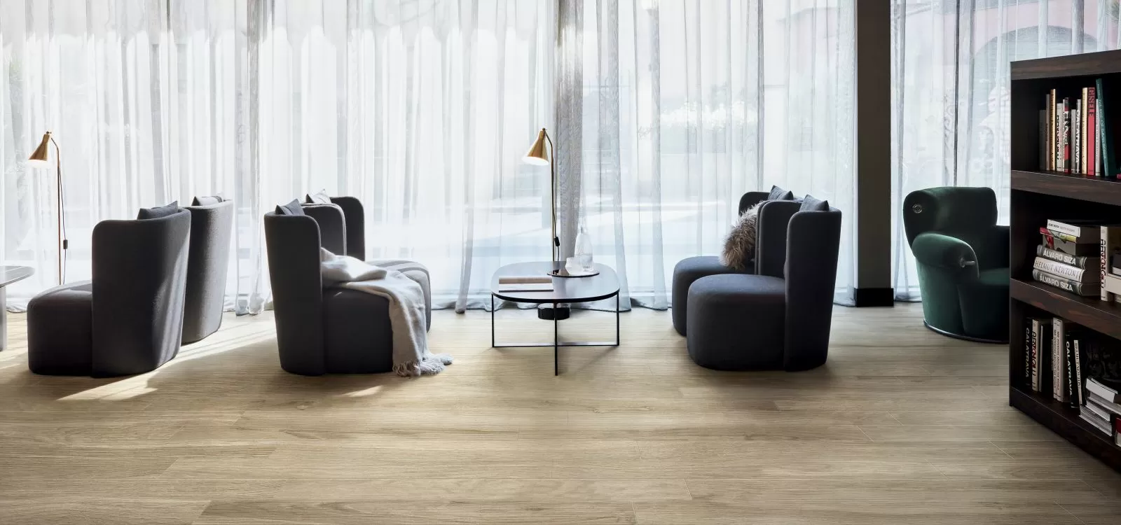 Керамогранит 03699 FLEUR DE BOIS BLANC N/R 22,5х90