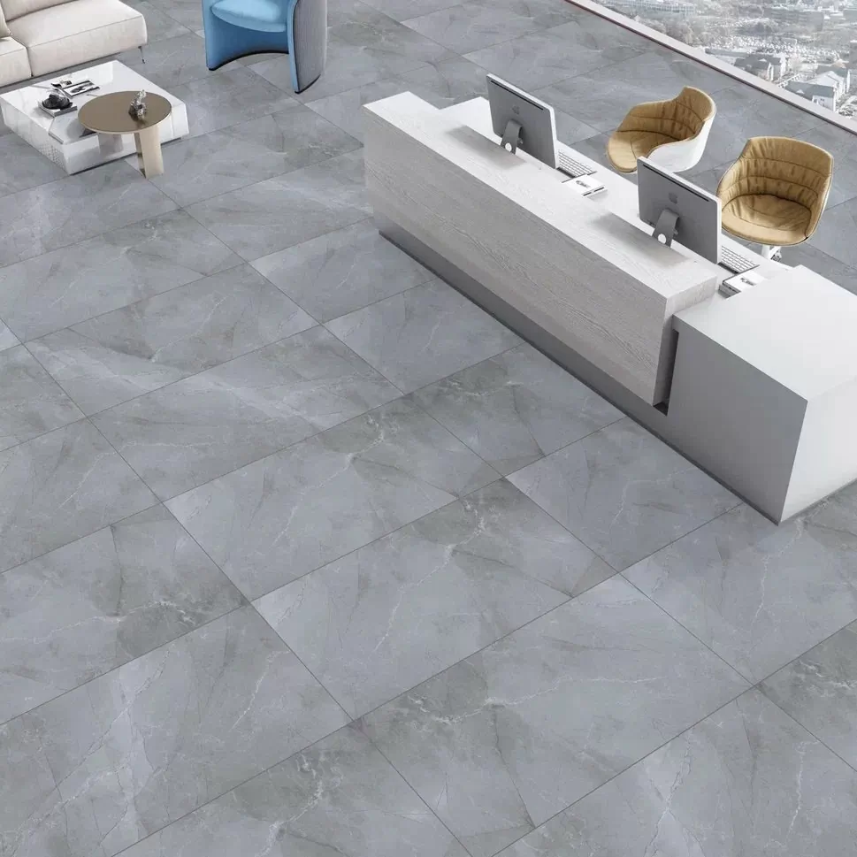 Керамогранит Jordan Dark Grey Glossy 600x600