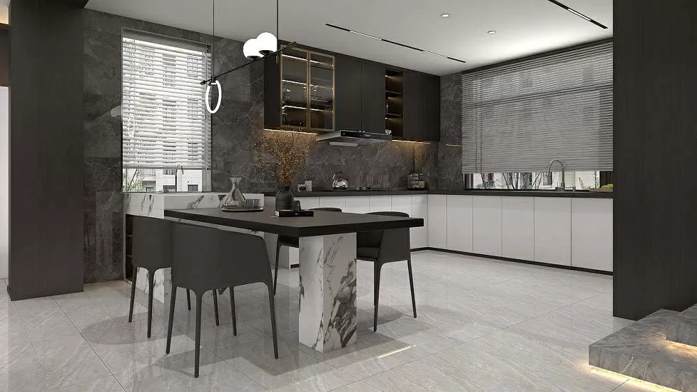 Керамогранит BHW-0015 Roma Polished (Sinking Ink) 600x1200x8