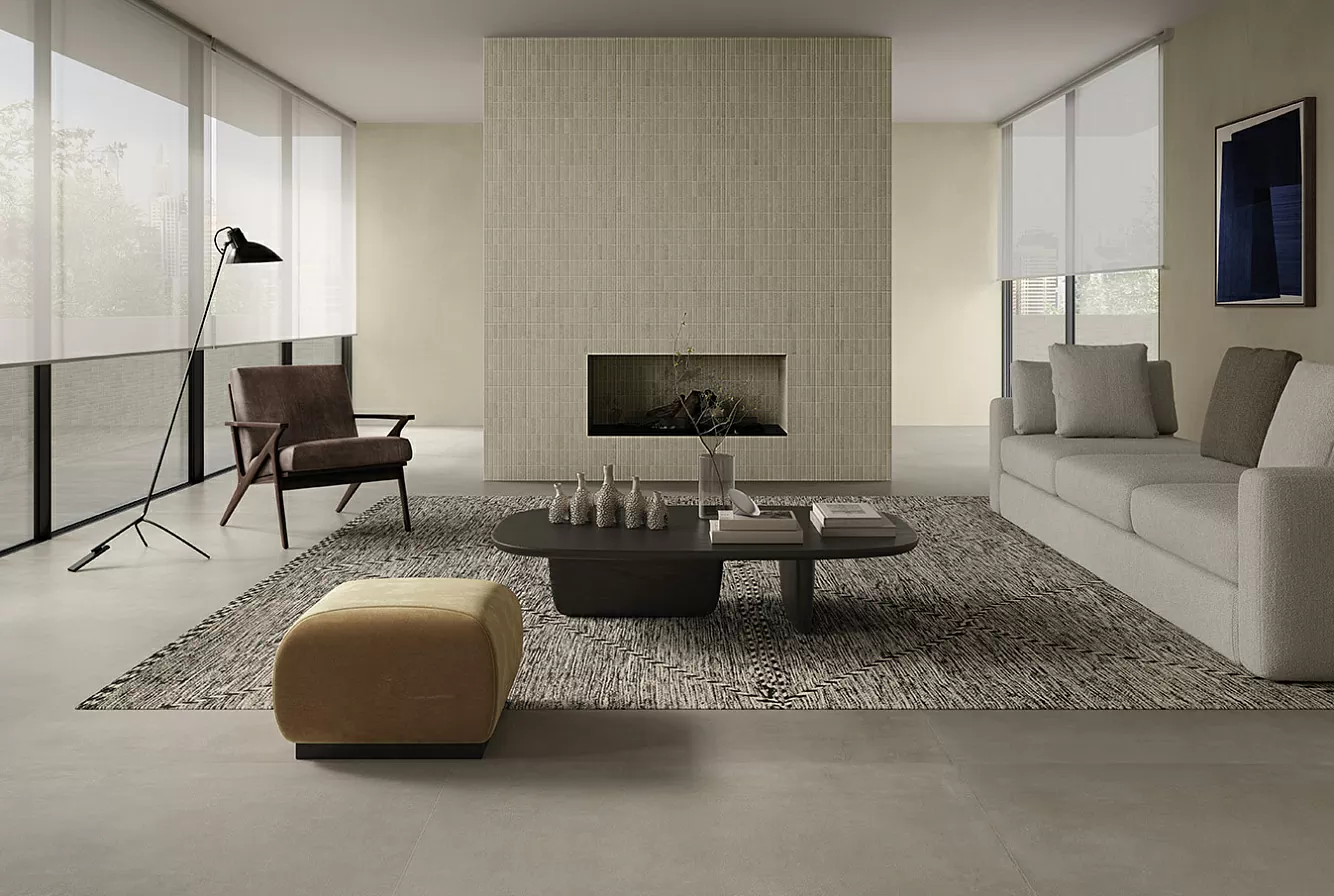 Керамогранит FL05BA I Cementi Greige SQ. RealUp/StrideUp 60x120
