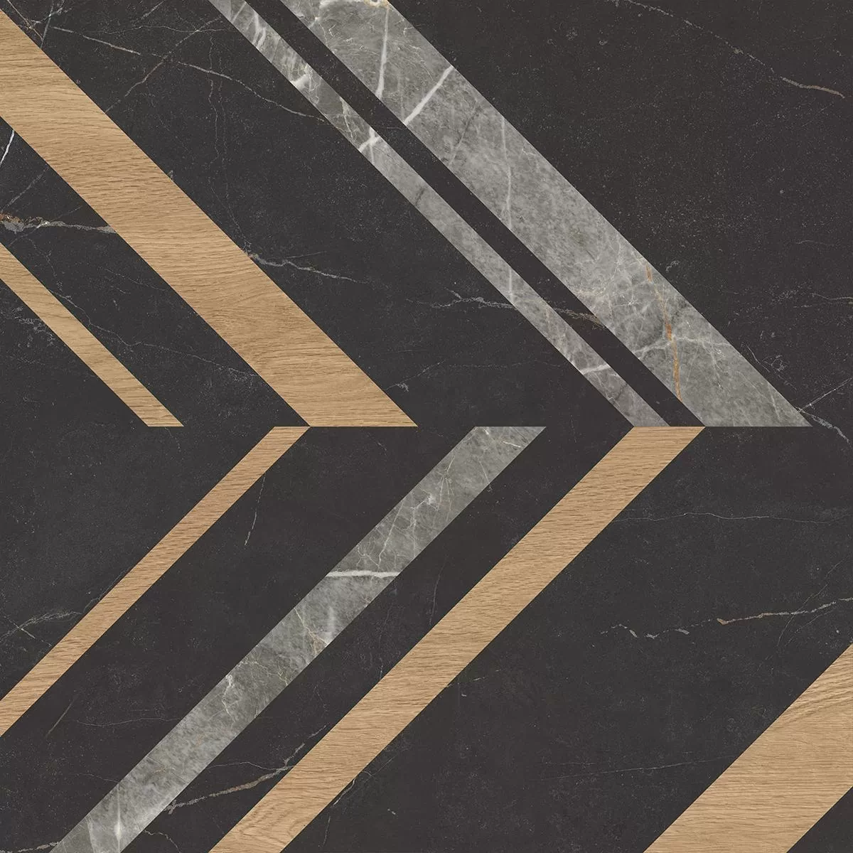 Керамогранит IM03 Improve Black Неполированный Рект. 60x60x10