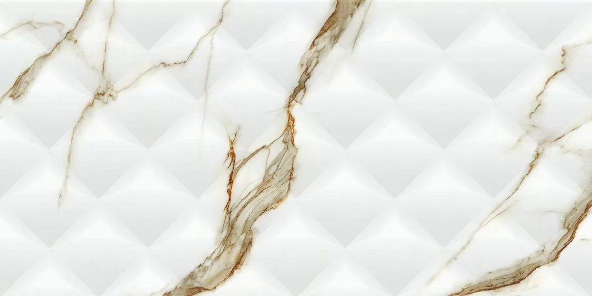 Плитка LE63063A-F50 Bianco Carrara Oro Monticulo Rectificado 30х60