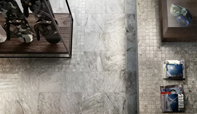 Керамогранит 610080000176 Alpi Grigio Inserto Mosaico 30х30