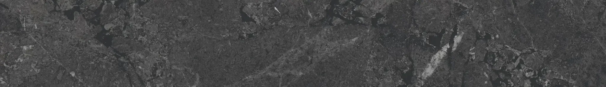 Керамогранит KM6060G0331RBT6 Плинтус Тубкаль чёрный матовый обрезной 60x9,5x0,9