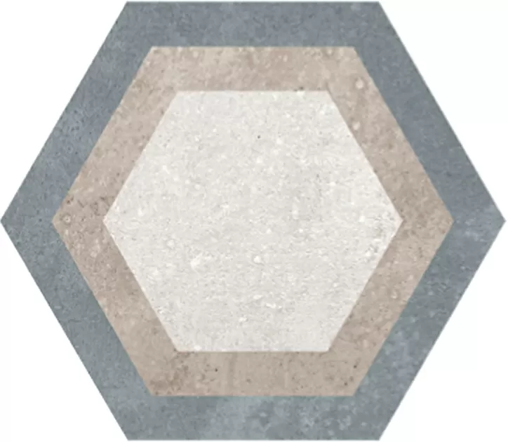 Керамогранит Hexagono Bushmills Multicolor Mix 23x26,6