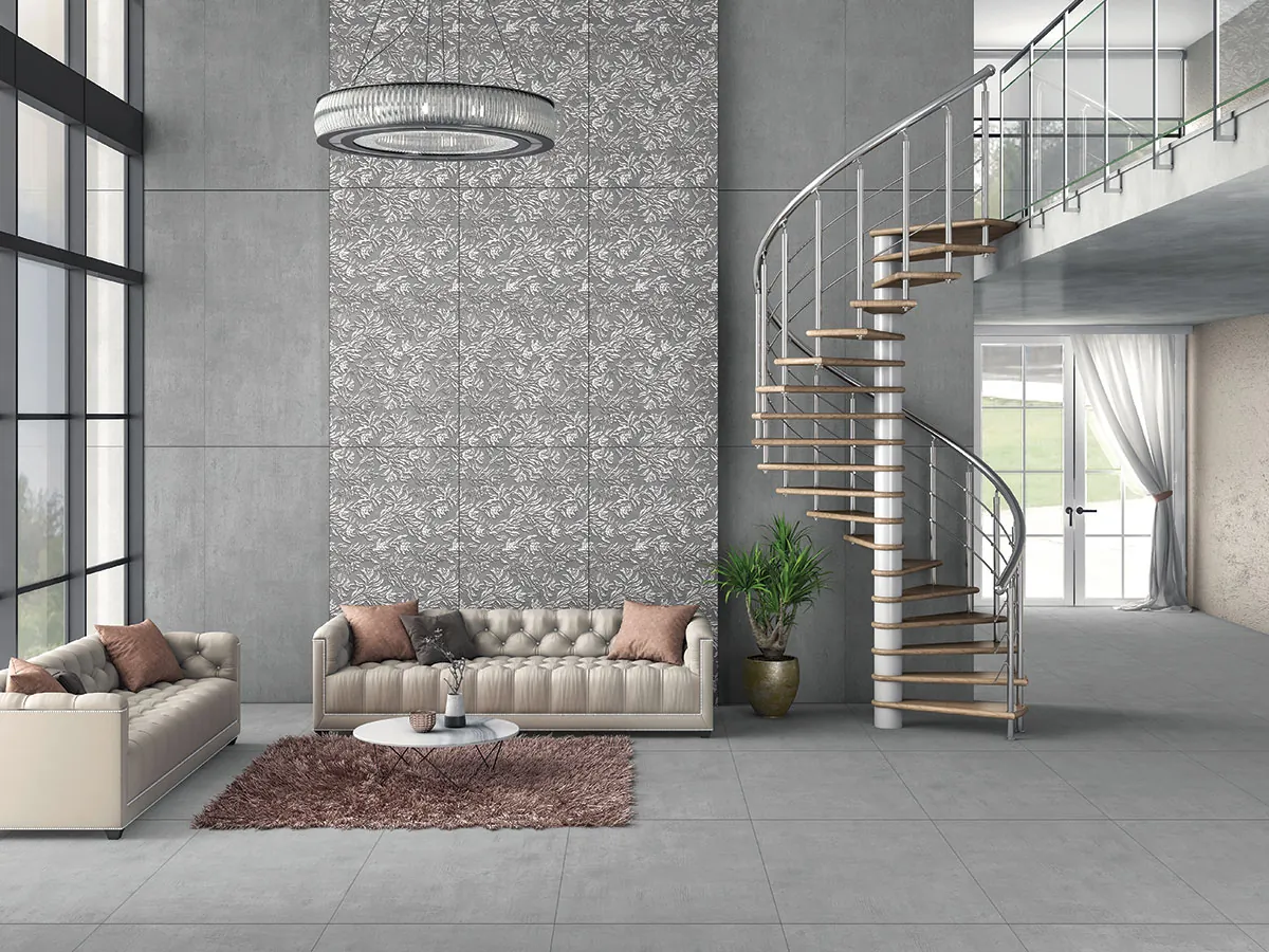 Керамогранит Plaster Grey Sleek 60x120