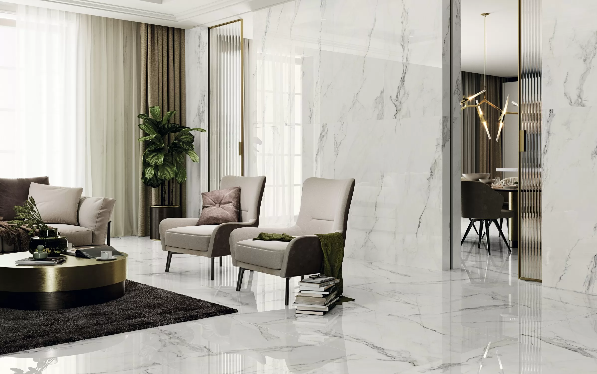 Плитка Insignia Ion White Mate 31,6x100
