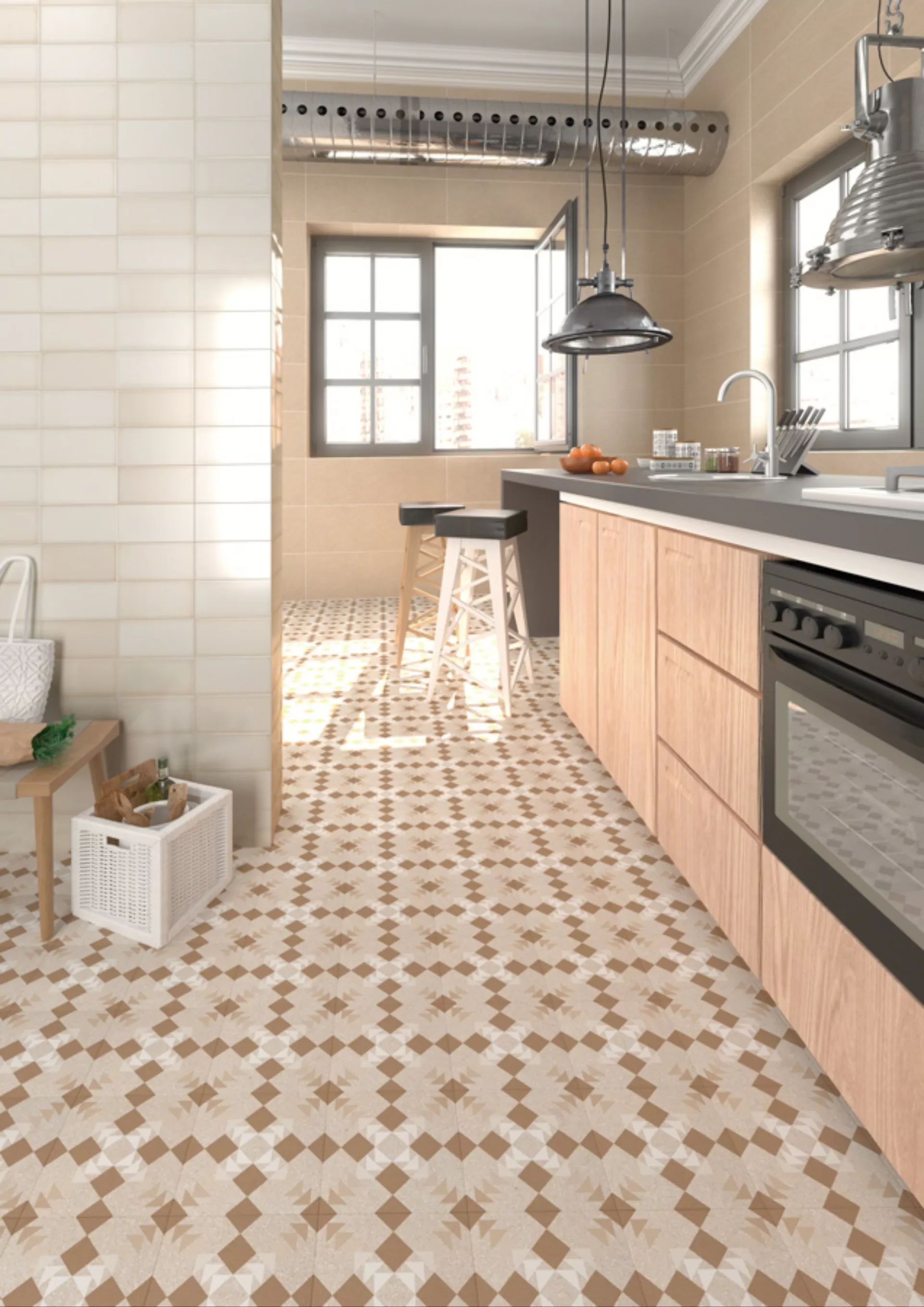 Керамогранит Vodevil Coral 20X20