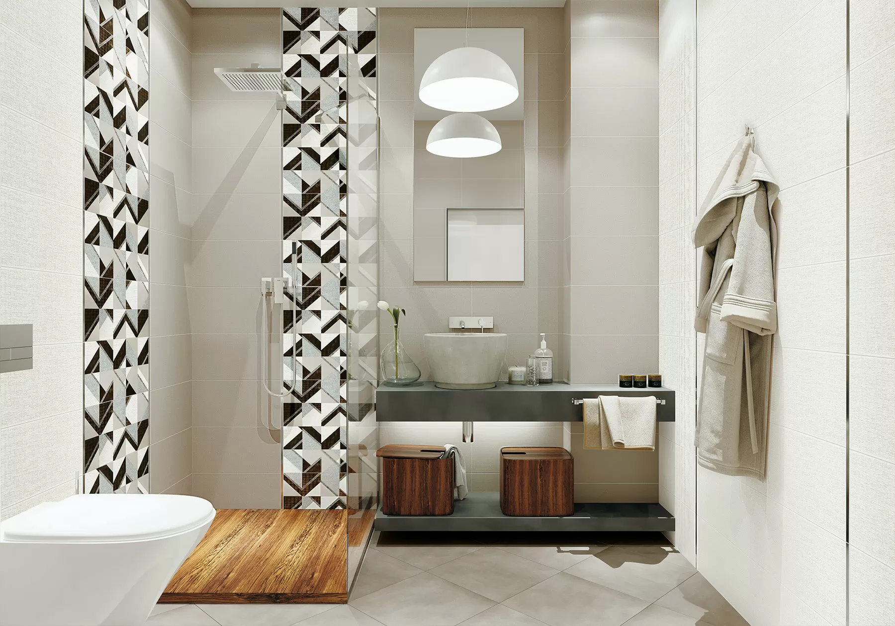 Плитка SW9MEG55 Megapolis S/2 Панно 498*500
