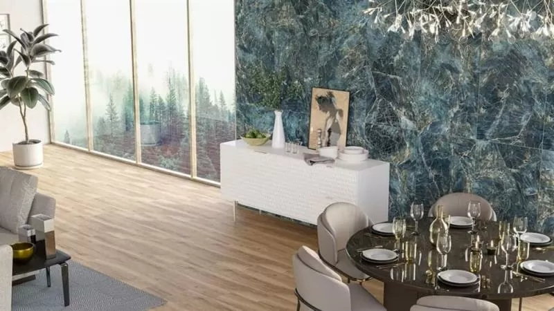 Керамогранит P19720 Atlantic Dark Blue Polished 60x120