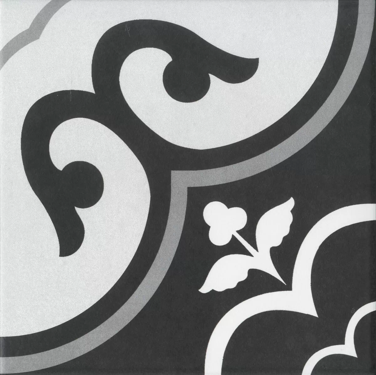 Керамогранит S17611 Viola Black Matte 20х20