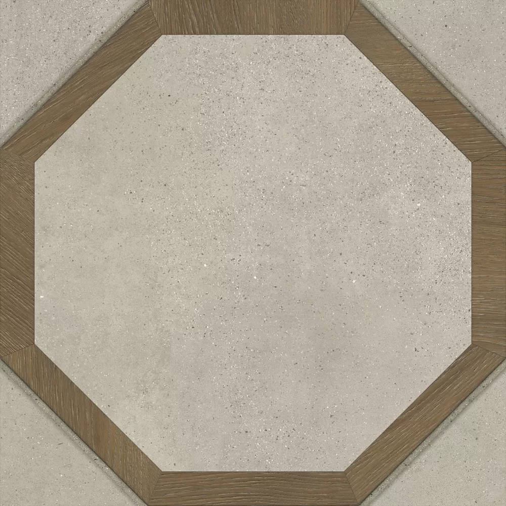 Керамогранит А16066 Ivo серый рельеф 29,8x29,8