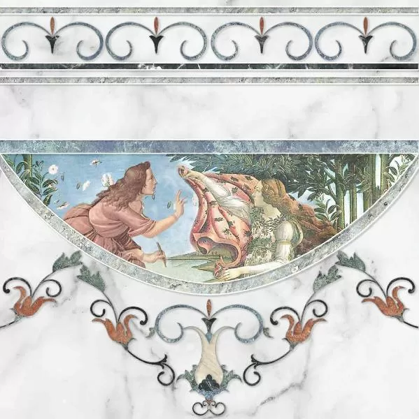 Плитка Dec Cenefa Louvre A 45х45