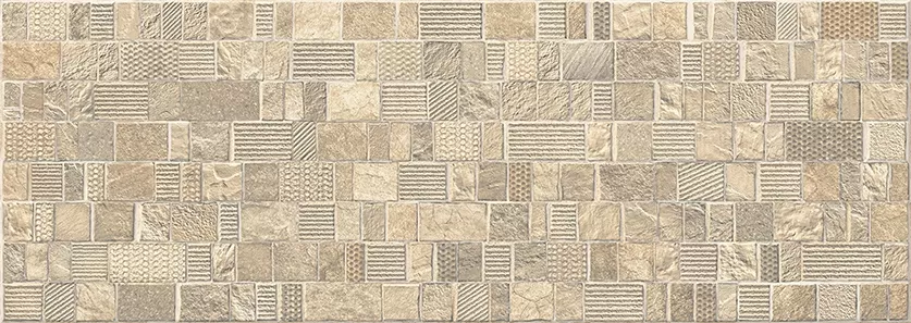 Плитка 506791101 Commesso Beige Piazze 25,1х70,9