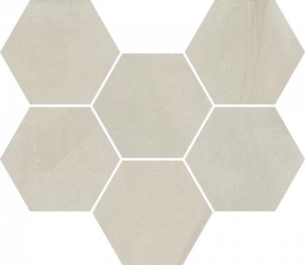 Мозаика 620110000187 Continuum Pure Mosaico Hexagon 25x29