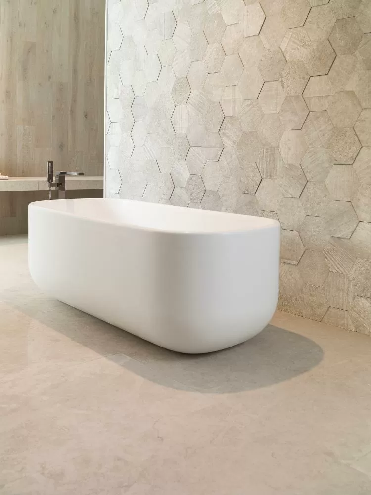 Керамогранит L241713831 Amsterdam 2D Hexagon Grey 19x19