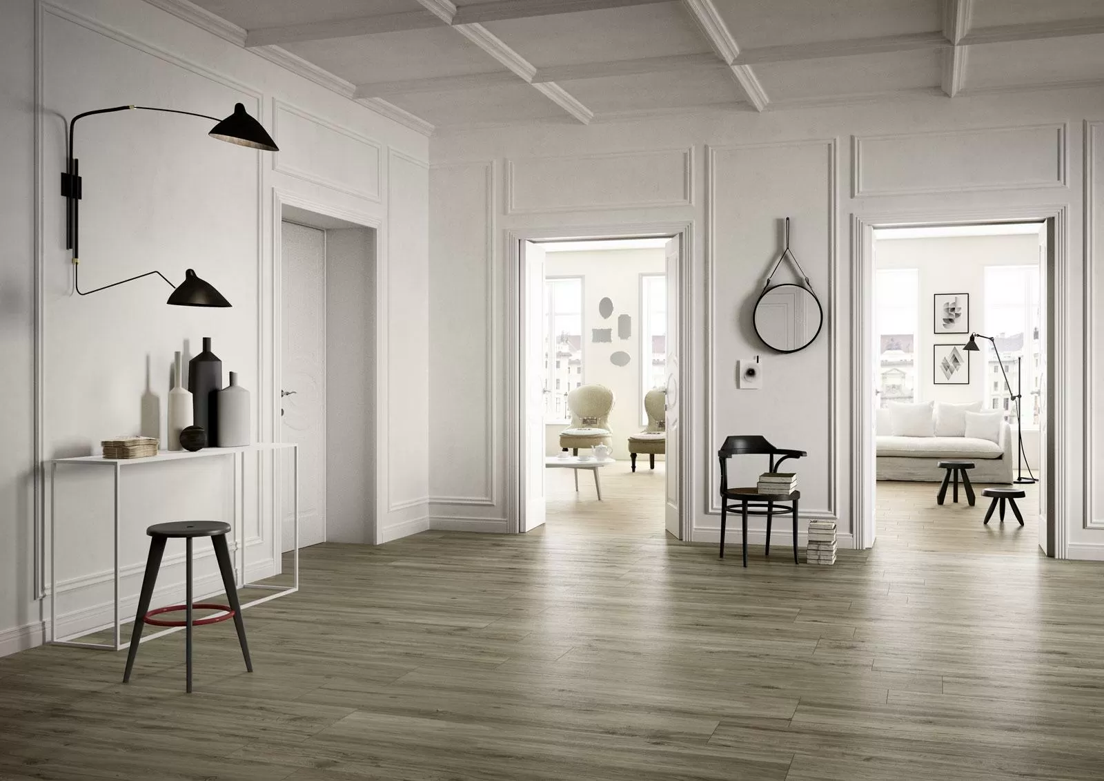 Керамогранит MMJ2 Treverktrend Rovere miele 37.5x150