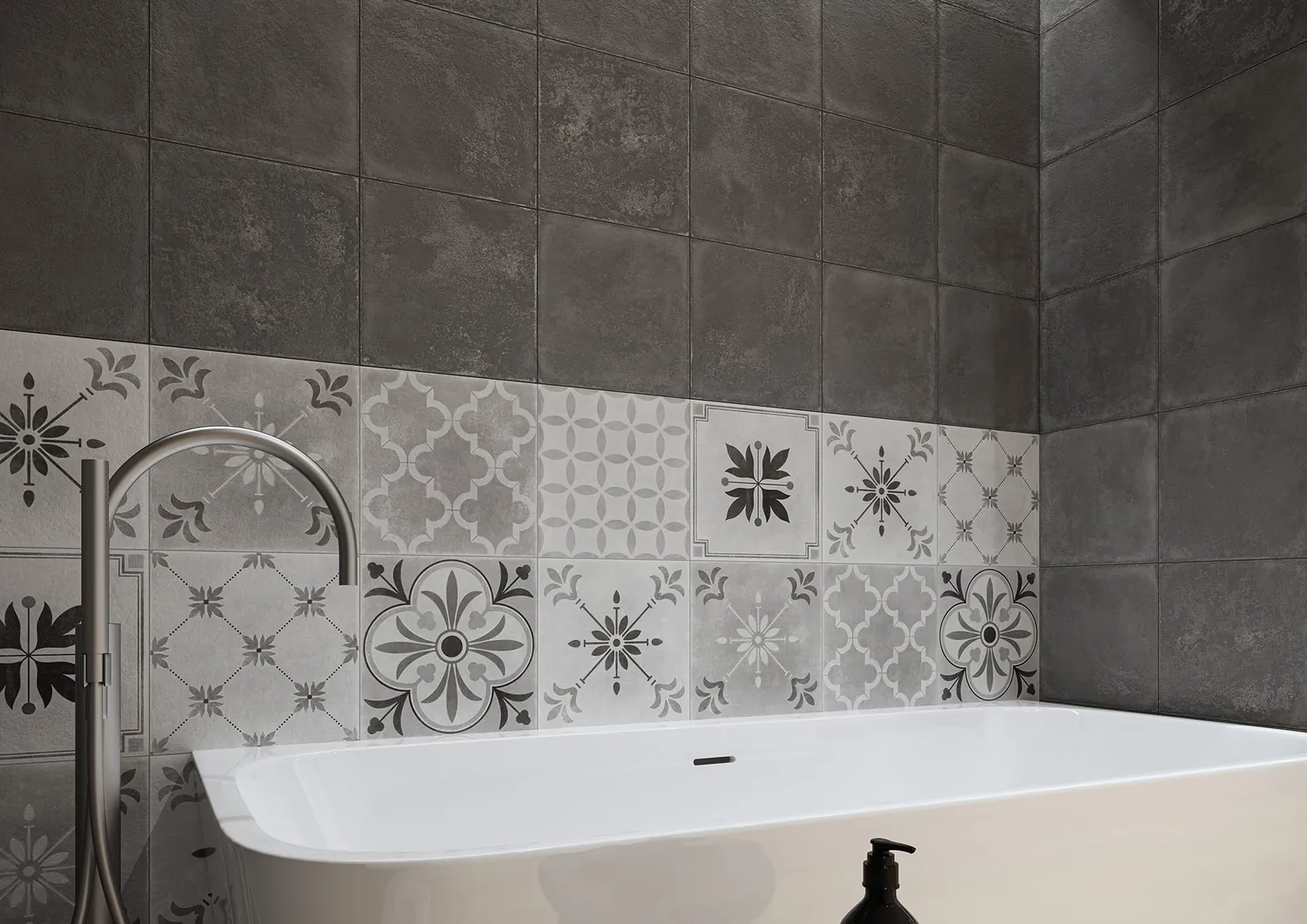 Керамогранит MO4A093 Motley серый 29,8x29,8