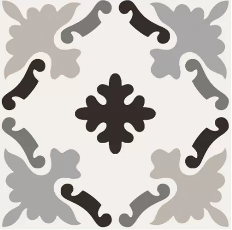 Керамогранит PBW03 patchwork black&white 03 20x20